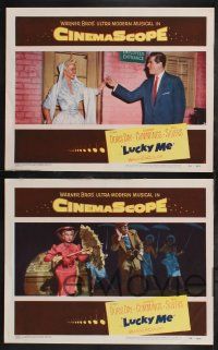 9s484 LUCKY ME 7 LCs '54 sexy Doris Day never had it so good, Robert Cummings, Phil Silvers