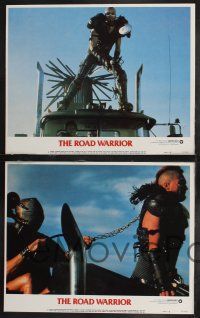 9s612 MAD MAX 2: THE ROAD WARRIOR 5 LCs '82 Vernon Wells, Lord Humungus, cool cars & bad guys!