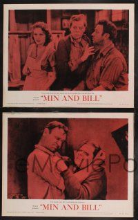 9s302 MIN & BILL 8 LCs R62 cool images of Marie Dressler & Wallace Beery!