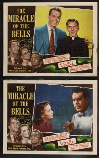 9s802 MIRACLE OF THE BELLS 3 LCs '48 Frank Sinatra, pretty Alida Valli & Fred MacMurray