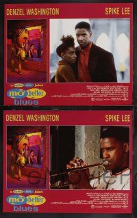 9s540 MO' BETTER BLUES 6 LCs '90 Denzel Washington, Wesley Snipes, A Spike Lee Joint!