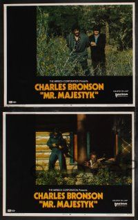 9s487 MR. MAJESTYK 7 LCs '74 cool images of Charles Bronson, written by Elmore Leonard!