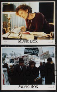 9s313 MUSIC BOX 8 LCs '89 Costa-Gavras, images of Jessica Lange & Armin Mueller-Stahl