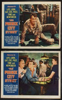 9s622 PHENIX CITY STORY 5 LCs '55 classic noir, John McIntire, Richard Kiley, Grant!