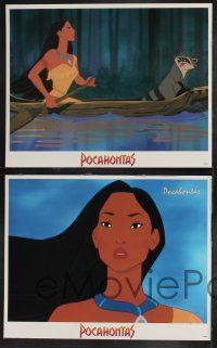 9s005 POCAHONTAS 16 LCs '95 Walt Disney, Native American Indian cartoon images!