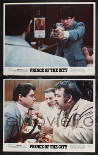 9s348 PRINCE OF THE CITY 8 LCs '81 directed by Sidney Lumet, Treat Williams in New York City!