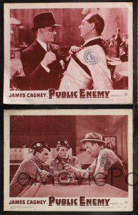 9s548 PUBLIC ENEMY 6 LCs R54 William Wellman directed classic, James Cagney & Edward Woods!