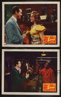 9s740 SAND 4 LCs '49 cool horse cowboy western w/ Will James, Coleen Gray, Rory Calhoun!