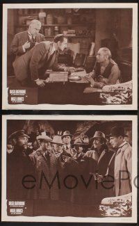 9s386 SHERLOCK HOLMES 8 LCs '50s Basil Rathbone with Nigel Bruce as Dr. Watson!