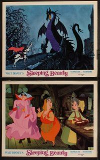 9s822 SLEEPING BEAUTY 3 LCs R70 Walt Disney cartoon fairy tale fantasy classic!