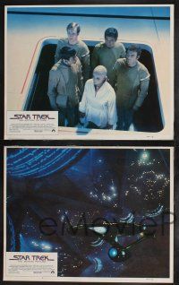 9s403 STAR TREK 8 LCs '79 William Shatner, Leonard Nimoy, DeForest Kelly, Collins & Khambatta