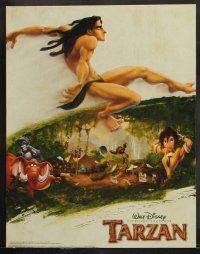 9s053 TARZAN 9 LCs '99 cool Walt Disney jungle cartoon, from Edgar Rice Burroughs story!