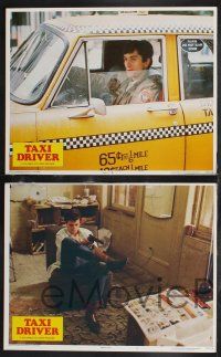 9s421 TAXI DRIVER 8 LCs '76 Robert De Niro, Harvey Keitel & teen hooker Jodie Foster!