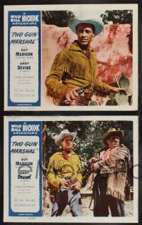 9s758 WILD BILL HICKOK 4 LCs '50s cool images of Guy Madison in the title role, Andy Devine!