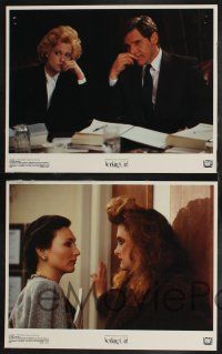 9s462 WORKING GIRL 8 LCs '88 Harrison Ford, Melanie Griffith & Sigourney Weaver!