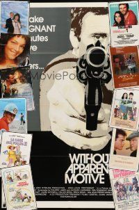 9t085 LOT OF 12 FOLDED ONE-SHEETS '70s-80s great images from a variety of different movies!