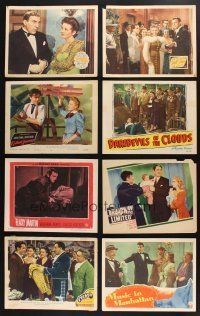 9t106 LOT OF 30 1940s LOBBY CARDS '40s great scenes from a variety of different movies!
