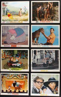 9t108 LOT OF 29 WALT DISNEY LOBBY CARDS '60s-70s great scenes from a variety of different movies!