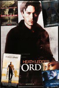 9t154 LOT OF 5 VINYL BANNERS '00s The Order, A Man Apart, Astronaut's Wife, Cellular & more!