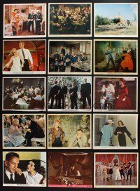 9t212 LOT OF 16 COLOR 8X10 STILLS '50s-70s great scenes from a variety of different movies!