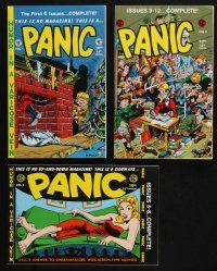 9t226 LOT OF 3 PANIC COMIC BOOK ANNUALS FROM EC COMICS '90s containing 12 issues!