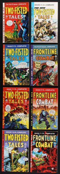 9t219 LOT OF 8 TWO-FISTED TALES & FRONTLINE COMBAT COMIC BOOK ANNUALS FROM EC COMICS '90s 39 issues!
