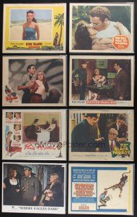 9t091 LOT OF 98 LOBBY CARDS '41 - '78 great scenes from a variety of different movies!