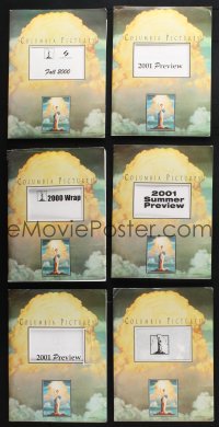9t134 LOT OF 6 PRESSKITS FROM COLUMBIA PICTURES '00s containing a total of 65 stills!