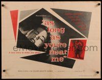 9w020 AS LONG AS YOU'RE NEAR ME 1/2sh '56 Maria Schell strangely lived her love-life twice!