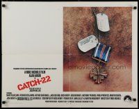 9w048 CATCH 22 1/2sh '70 directed by Mike Nichols, based on the novel by Joseph Heller!