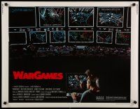 9w271 WARGAMES 1/2sh '83 teen Matthew Broderick plays video games to start World War III!