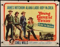 9w275 YOUNG GUNS OF TEXAS 1/2sh '63 teen cowboys James Mitchum, Alana Ladd & Jody McCrea!
