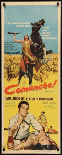 9w369 COMANCHE insert '56 Dana Andrews, Linda Cristal, they killed more white men than any other!