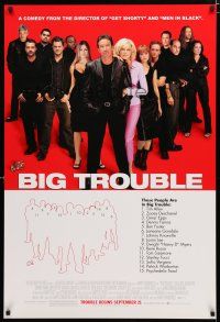 9x106 BIG TROUBLE red advance DS 1sh '02 Tim Allen, Rene Russo, Stanley Tucci & Tom Sizemore
