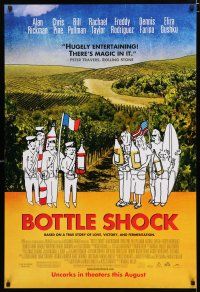 9x126 BOTTLE SHOCK advance DS 1sh '08 Alan Rickman, love, victory, and fermentation!