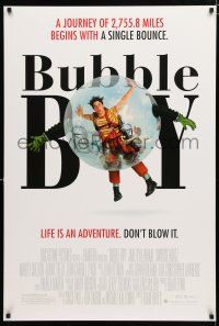 9x142 BUBBLE BOY DS 1sh '01 great image of Jake Cyllenhaal in plastic bubble!
