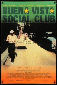 9x143 BUENA VISTA SOCIAL CLUB DS 1sh '99 Wim Wenders, Cuban folk music, Ry Cooder!