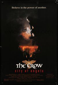 9x195 CROW: CITY OF ANGELS int'l 1sh '96 Tim Pope directed, believe in the power of another!