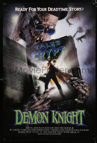 9x222 DEMON KNIGHT 1sh '95 Billy Zane, Tales from the Crypt, great image of Crypt-Keeper!