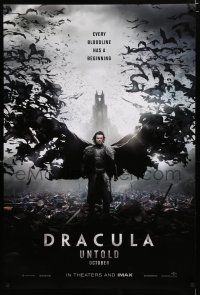 9x241 DRACULA UNTOLD teaser DS 1sh '14 every bloodline has a beginning, vampires!