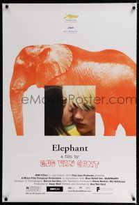 9x253 ELEPHANT 1sh '03 Gus Van Sant directed teen school shooting, Alex Frost!