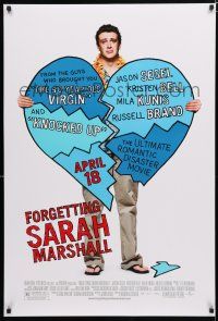 9x288 FORGETTING SARAH MARSHALL advance DS 1sh '08 Kristen Bell, Mila Kunis, wacky Jason Segel!