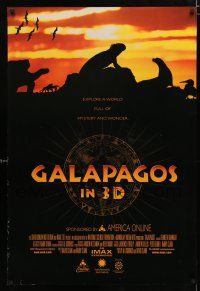 9x297 GALAPAGOS: THE ENCHANTED VOYAGE DS 1sh '99 IMAX nature documentary!