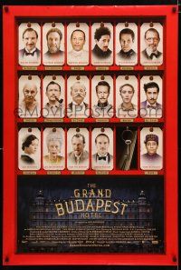 9x321 GRAND BUDAPEST HOTEL style B int'l advance DS 1sh '14 Wes Anderson directed!