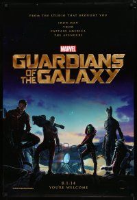 9x332 GUARDIANS OF THE GALAXY teaser DS 1sh '14 Zoe Saldana, Marvel Comics sci-fi!