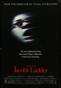 9x417 JACOB'S LADDER 1sh '91 Elizabeth Pena, Tim Robbins lives a nightmare!