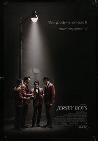 9x422 JERSEY BOYS advance DS 1sh '14 John Lloyd Young as Frankie Valli, The Four Seasons!