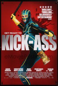 9x432 KICK-ASS int'l DS 1sh '11 Chris Mintz-Plasse, Chloe Grace Moretz, Nicholas Cage!