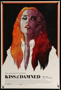 9x436 KISS OF THE DAMNED DS 1sh '12 Josephine de La Baume, Roxane Mesquida, vampire horror!