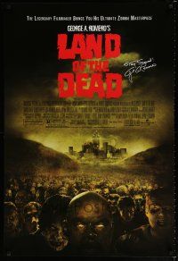 9x441 LAND OF THE DEAD 1sh '05 George Romero brings you his ultimate zombie masterpiece!